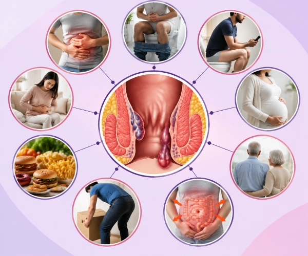 Causes of Piles Causes of Piles